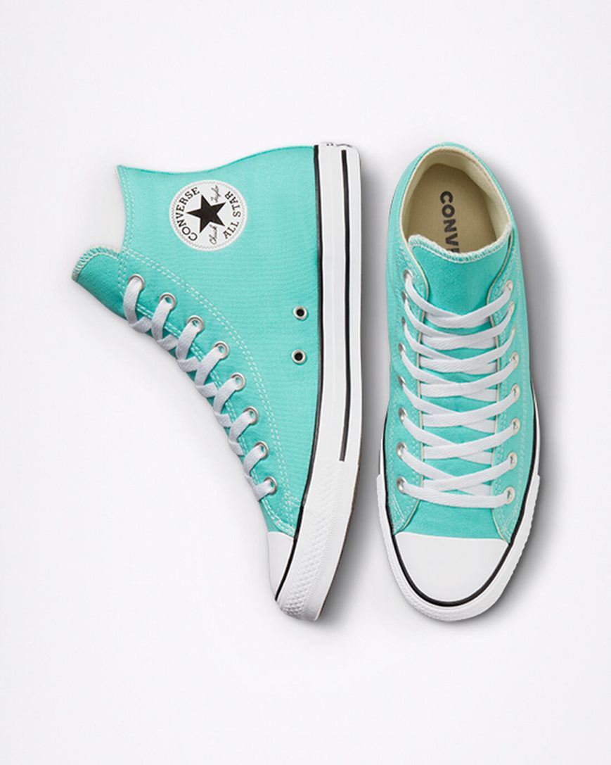 Tenisky Vysoke Converse Chuck Taylor All Star Seasonal Color Panske Svetlo Tyrkysové | SK 11QOGN8